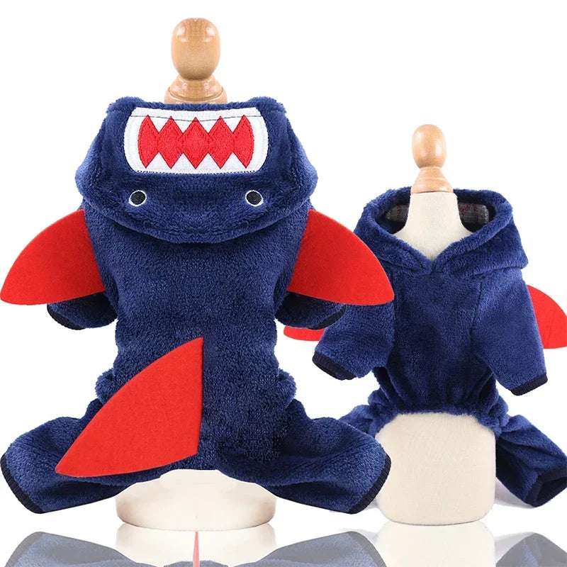 Cozy Fleece Dog Hoodie – Winter Warm Pet Coat