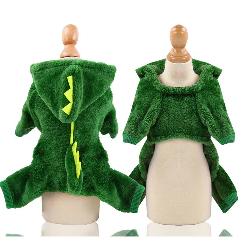 Cozy Fleece Dog Hoodie – Winter Warm Pet Coat