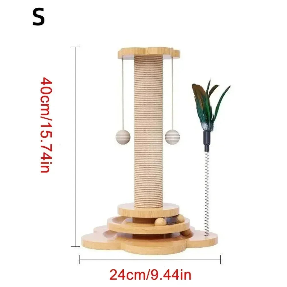 Cat Scratcher Turntable Toy
