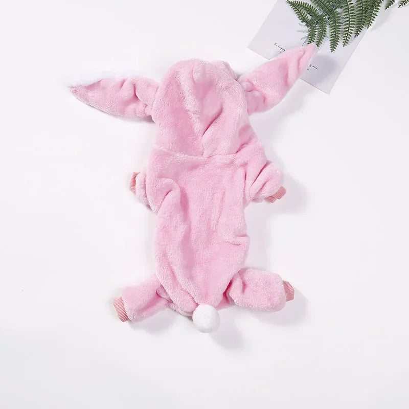 Cozy Fleece Dog Hoodie – Winter Warm Pet Coat
