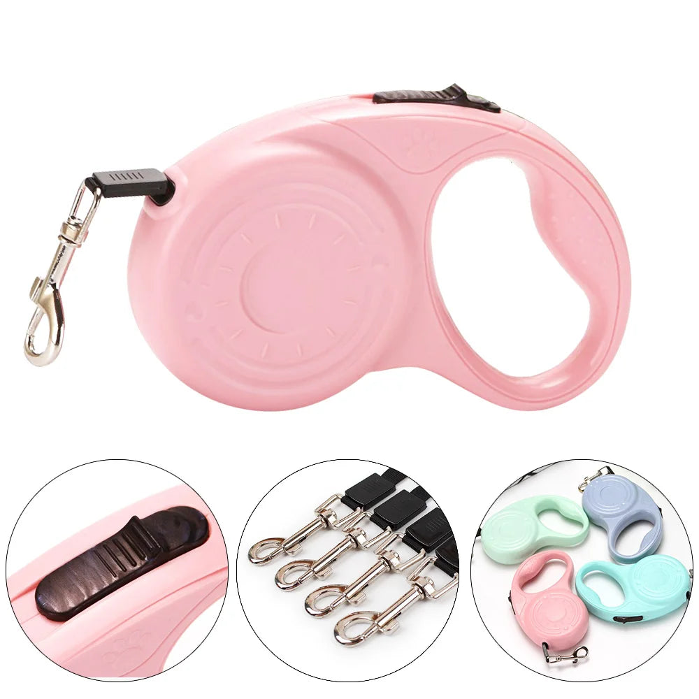 Retractable Dog Leash – 3M/5M Extending Lead