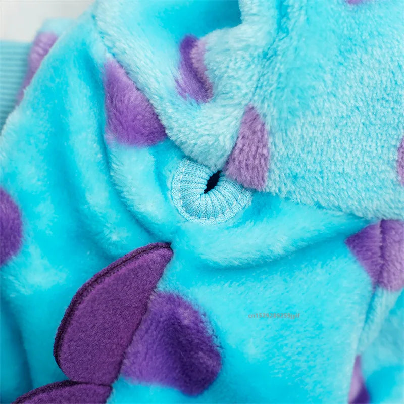 Warm Dinosaur Hoodie – Pet Coat for Small & Medium Dogs