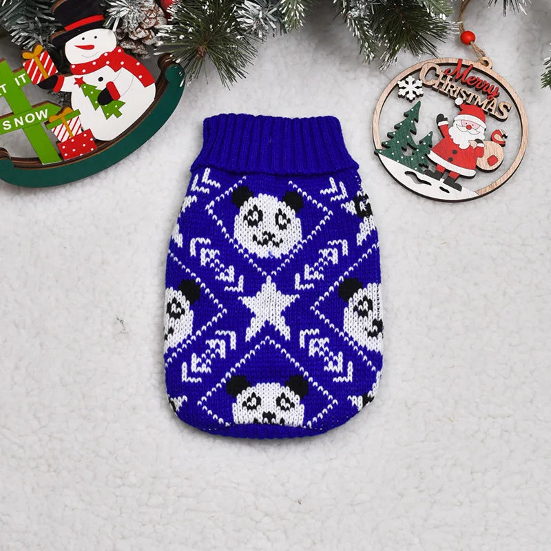 Festive Knit Pet Sweaters (for Cats & Small Dogs)