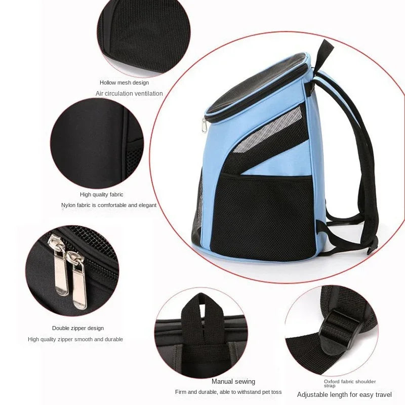 Foldable Cat Carrying Backpack