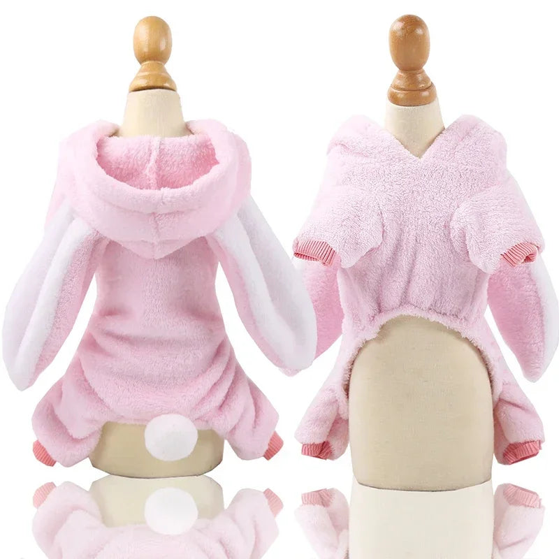 Cozy Fleece Dog Hoodie – Winter Warm Pet Coat