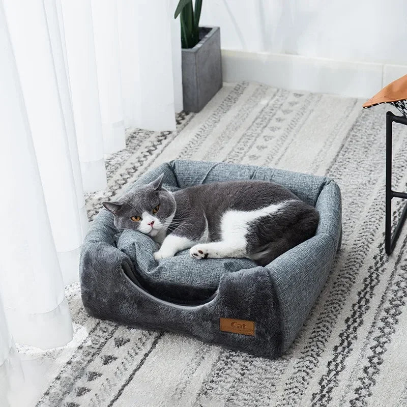 Cozy Pet Cave and Bed