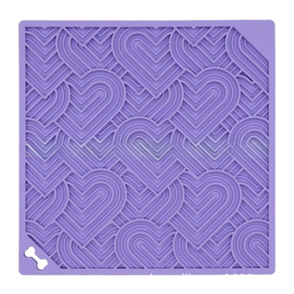 Slow Dog/ Cat Feeding Mat (Colors and Styles!)