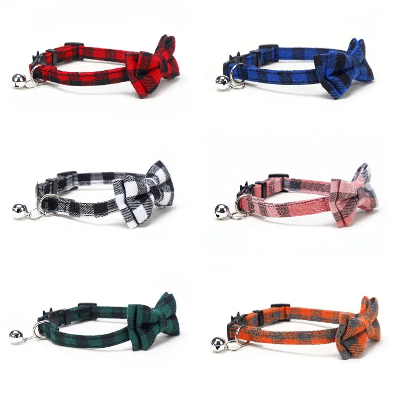 Cute Bowtie Cat Collar