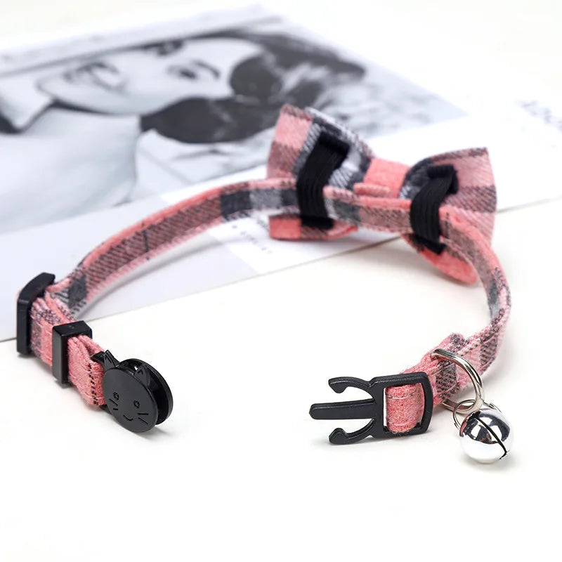 Cute Bowtie Cat Collar